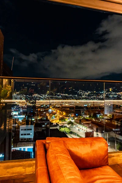 Medellin, Kolombiya 'da günbatımı