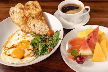 Kolombiya Oteli 'nde sağlıklı kahvaltı