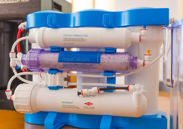 Su arıtma için su tedarik sistemi