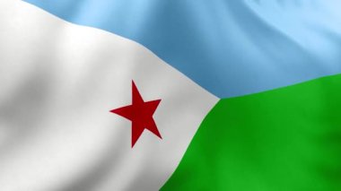 Djii bayrak, izole, yakın çekim