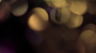 Renkli bokeh 'in bulanık arkaplanı