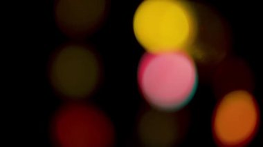 Bokeh ışığının bulanık arkaplanı.