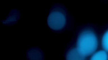 Soyut bulanık mavi ışıklar