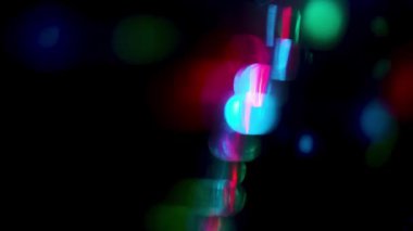 Bokeh ışıkları ile soyut arkaplan