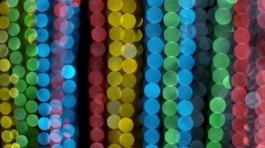 Işık arkaplanı renkli bokeh