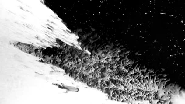 Чорно Білий Абстрактний Фон — стокове відео
