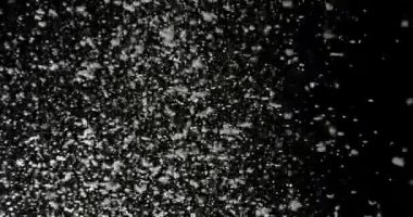 Beyaz kar ile soyut arkaplan