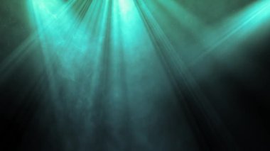 Parlayan neon ışıkları olan koyu soyut arkaplan.