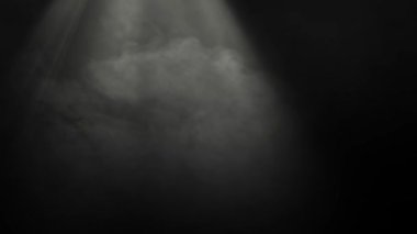 Siyah arka planda duman. soyut arkaplan, doku.