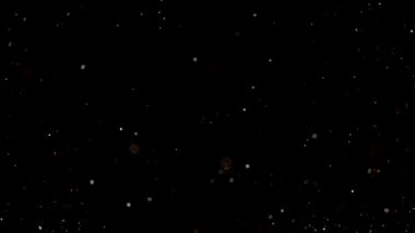 Siyah ve beyaz parçacıkların soyut arkaplanı