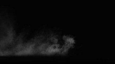 Siyah arka planda beyaz toz patlaması. renkli beyaz toz dokusu.