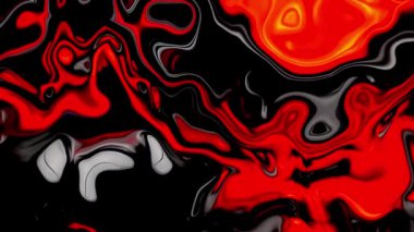 Renkli sıvı yağın soyut arkaplanı