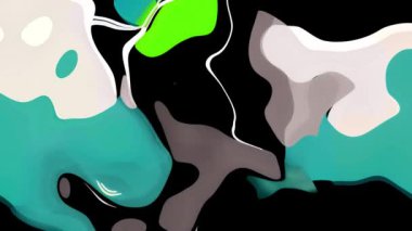 Soyut arka plan sanatı. 3 boyutlu illüstrasyon. çok renkli arkaplan. çağdaş sanat. sanatsal dijital palet.