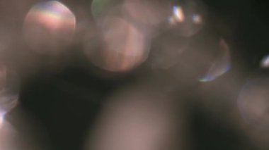 Optik parlaklık lensi Bokeh geçişi arkaplanı örtüyor
