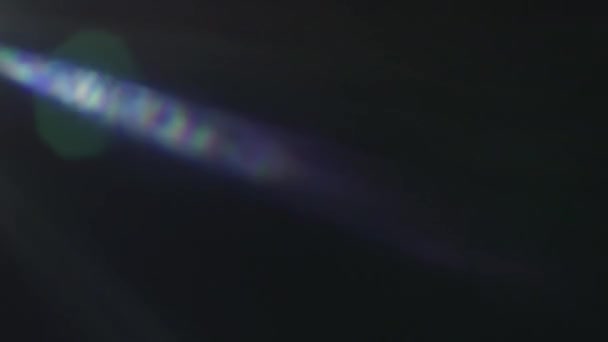 专业光外泄超优质透镜耀斑影像4K — 图库视频影像