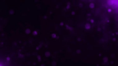 4k soyut animasyon. Arka planda bulanık ışıklar var. Işık çemberlerinin kusursuz döngü animasyonu