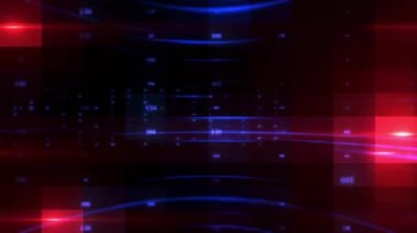 Gelecekçi ekran görüntüleme matrisi, şifreli sayılarla yüksek teknolojili dijital veri uzaktan ölçümü, bilgisayar masaüstü ekran biçimi için dinamik arkaplan görüntüsü