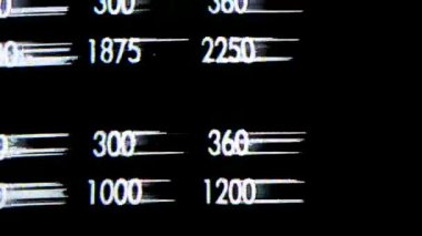 Analog Statik Gürültü dokusu örtüşüyor. Yatay çizgiler dengelenmiş. Sinyal beyaz gürültü objeleri yok. VHS Arızası. Kötü televizyon sinyali. CRT dönüşümleri. Tarama hatları parazit yapıyor. Bozulmuş VCR