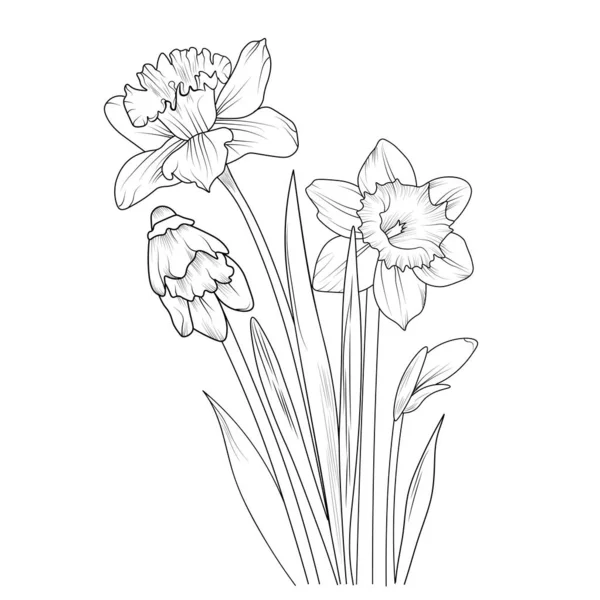 Ilustracja Wektorowa Kwiat Wiosna — Wektor stockowy