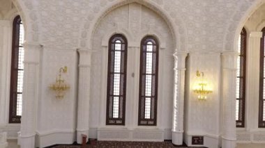 Büyük ve Modern Cami 'nin Görünümü - Azerbaycan, Bakü