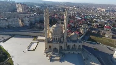 Büyük Aziz Michael Katedrali 'nin havadan görünüşü. baku, azerbaijan
