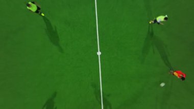 Futbol sahası, hava manzarası