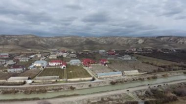 Köyün tepesinden bir manzara.