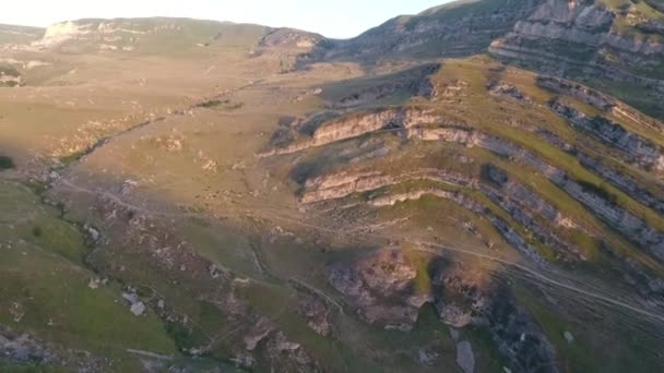 Прекрасний Гірський Пейзаж Фон Природи — стокове відео
