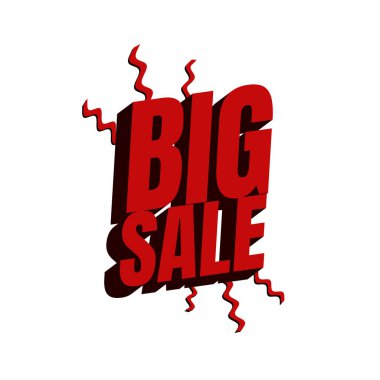 Satış ikonu, büyük satış ikonu, flaş satış ikonu