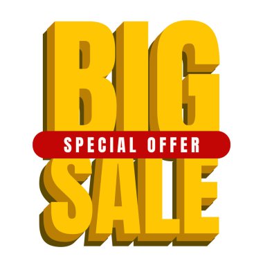 Satış ikonu, büyük satış ikonu, flaş satış ikonu