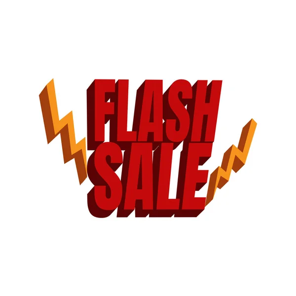 Vente Icon Big Sale Icon Flash Sale Icon — Image vectorielle