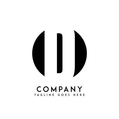 Güzel ve basit elementlerle yaratıcı minimalist logo tasarımı.