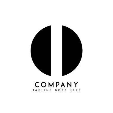 Güzel ve basit elementlerle yaratıcı minimalist logo tasarımı.