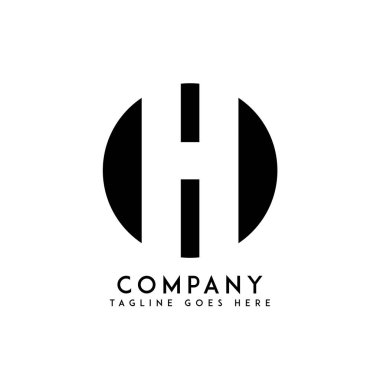 Güzel ve basit elementlerle yaratıcı minimalist logo tasarımı.