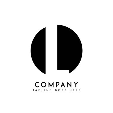 Güzel ve basit elementlerle yaratıcı minimalist logo tasarımı.