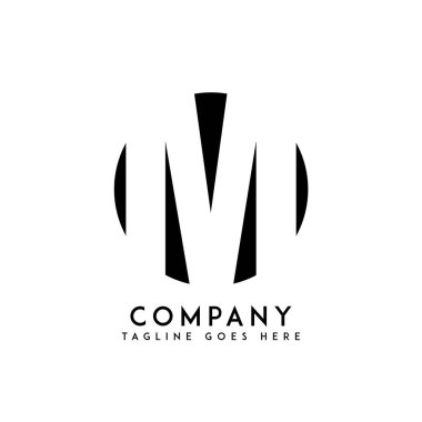 Güzel ve basit elementlerle yaratıcı minimalist logo tasarımı.