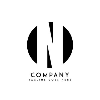 Güzel ve basit elementlerle yaratıcı minimalist logo tasarımı.