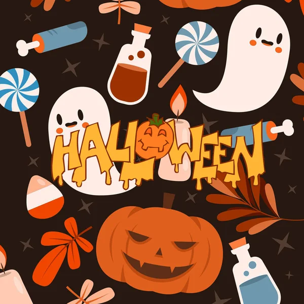 Gelukkige Halloween Truc Trakteer — Stockfoto