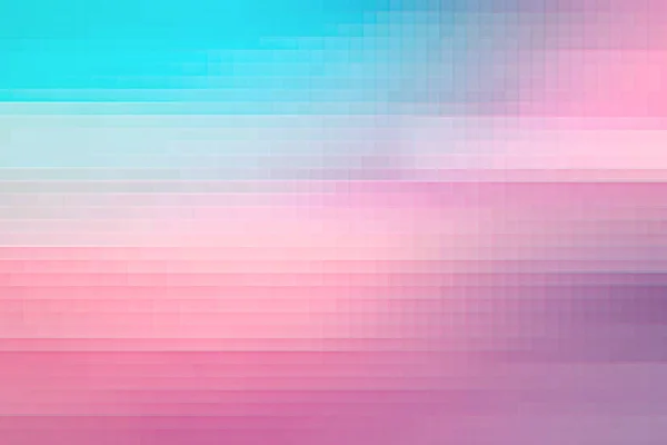Glitch pixel backdrop. Data noise wide banner. Disintegration effect with color pixels. Digital abstract distortion and lines