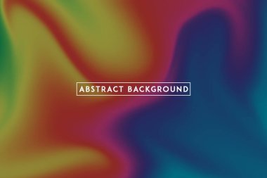 Sunum, pankart, arkaplan için bulanık renkli arkaplan. Vektör illüstrasyonu