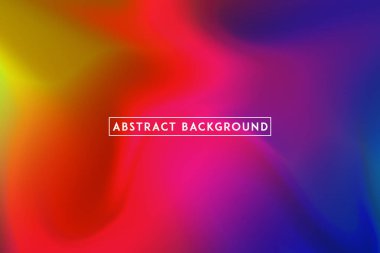 Sunum, pankart, arkaplan için bulanık renkli arkaplan. Vektör illüstrasyonu