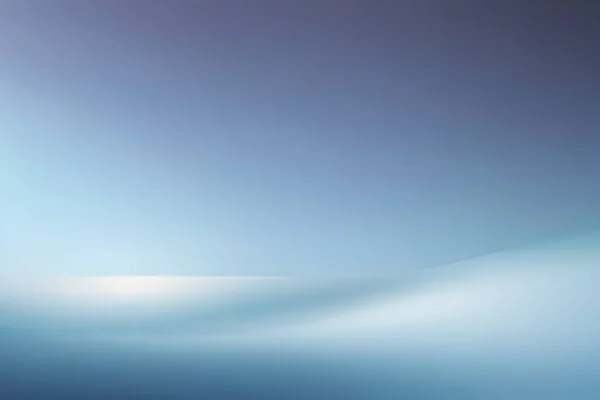 Soft gradient aesthetic abstract blue background.
