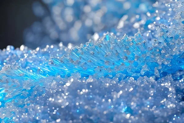 Pedra Mineral Cristal Azul Gemas Cristais Minerais Ambiente Natural Textura — Fotografia de Stock
