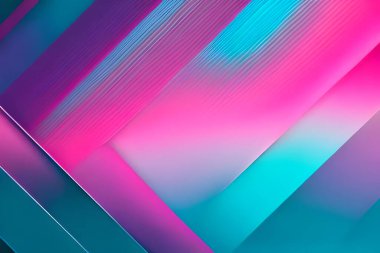 Basit minimalist retro renk modası arka plan soyut renkli duvar kağıdı ve fon. Sanatsal dijital sanat 3D tasarım malzemesi. Magenta.