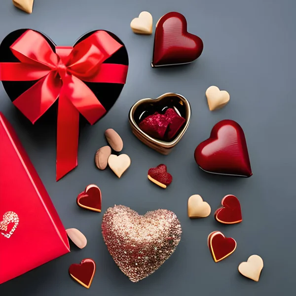 Amor Rojo Forma Días San Valentín Feliz Día San Valentín — Archivo Imágenes Vectoriales