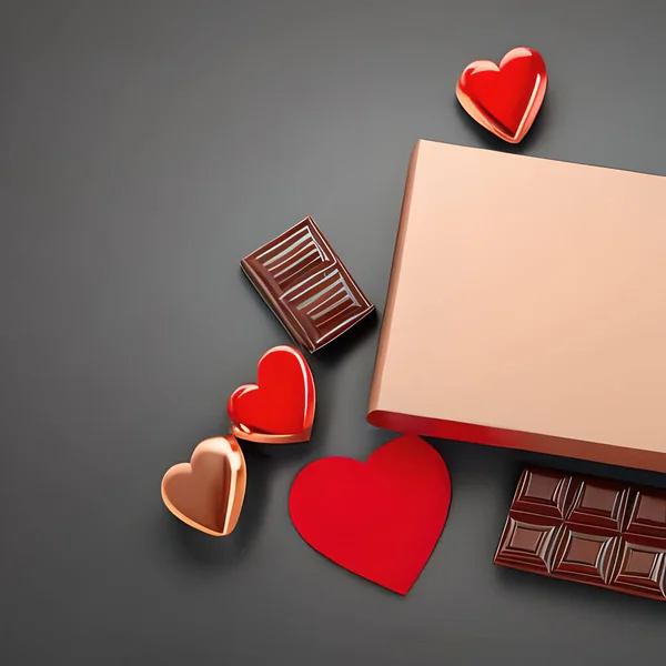 Červená Láska Tvaru Valentýna Šťastný Valentýn Návrhářský Materiál Expresní Láska — Stockový vektor