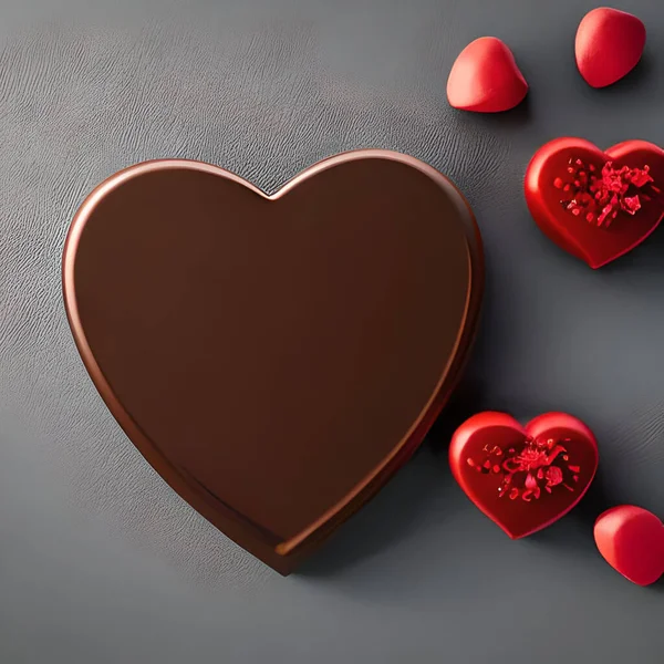 Red Love Shape Valentine Days Happy Valentine Days Design Material — Wektor stockowy
