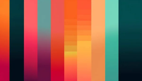 Eenvoudige Minimalistische Retro Kleur Trendy Achtergrond Abstracte Kleurrijke Behang Achtergrond — Stockfoto