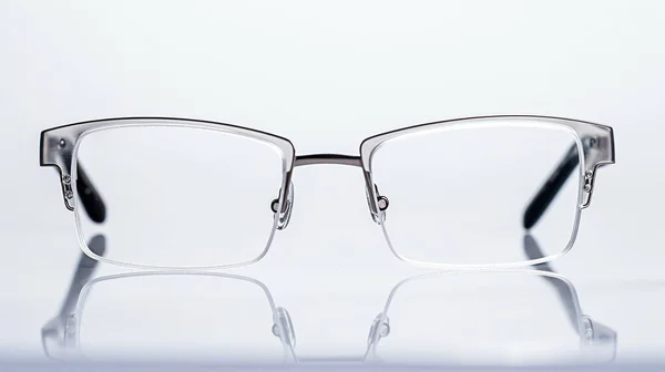 Optische Lesebrille Isoliert Auf Weißem Hintergrund — Stockfoto