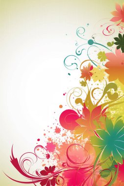 Parti, doğum günü, bebek partisi, gelin partisi, mezuniyet, iş etkinliği, büyük açılış, yıldönümü, tatil davetiyesi taslağı ve tebrik kartı şablonu için renkli basit bir illüstrasyon..